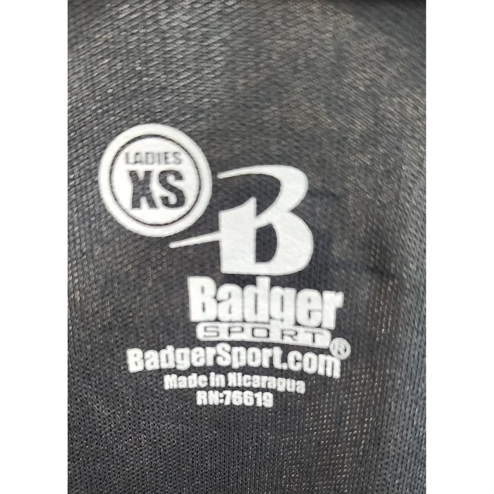 Badger Sport Women's Racerback Tank Top Charcoal‎ Gray XS Athletic Workout